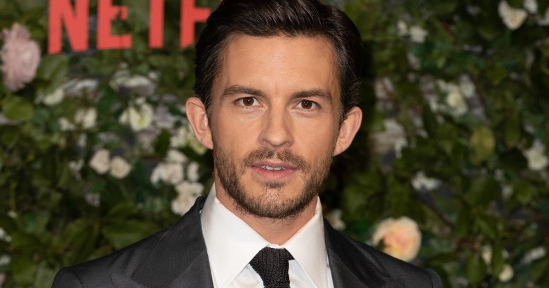 Jonathan Bailey at the season 2 premiere for Netflix's Bridgerton