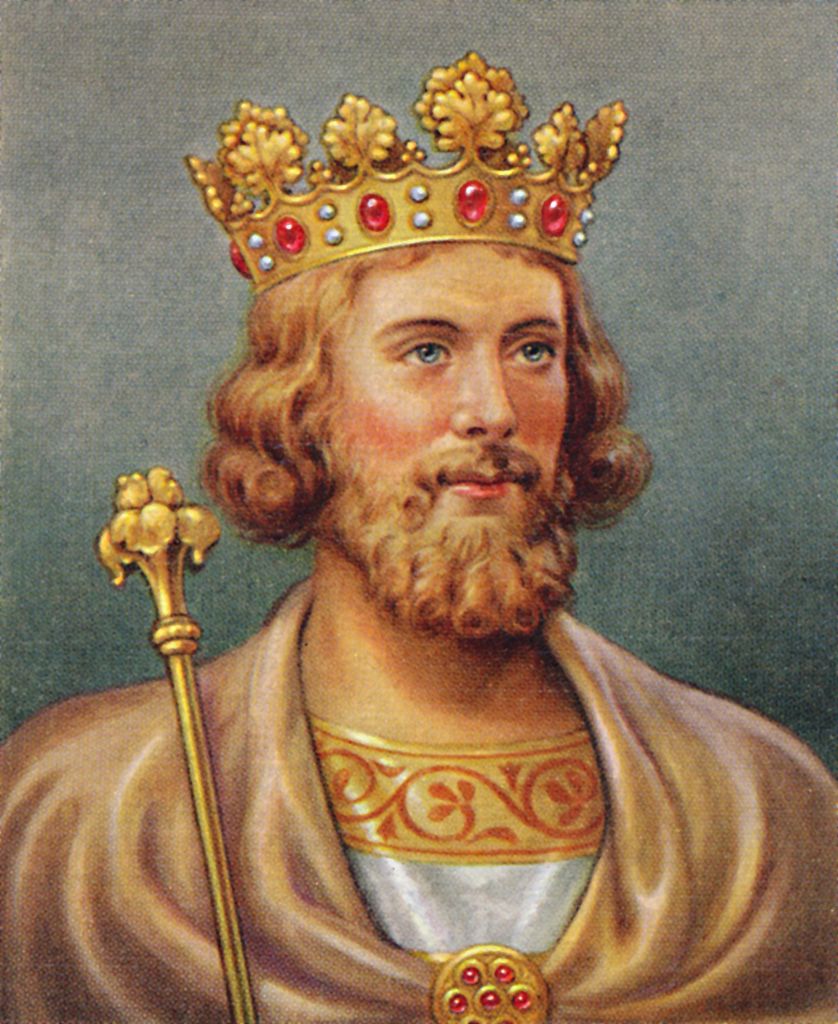 A portrait of King Edward II