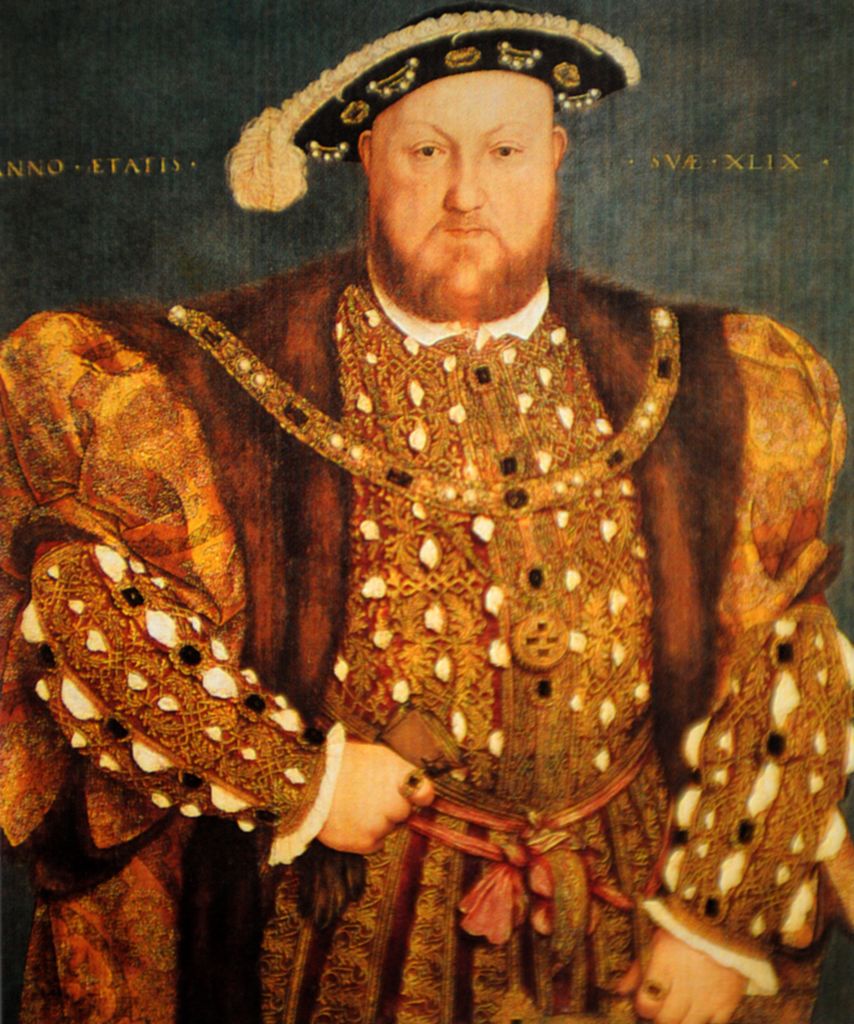 A portrait of King Henry VIII