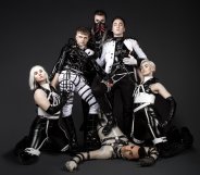 Picture of Hatari, the self-described industrial BDSM band representing Iceland at Eurovision