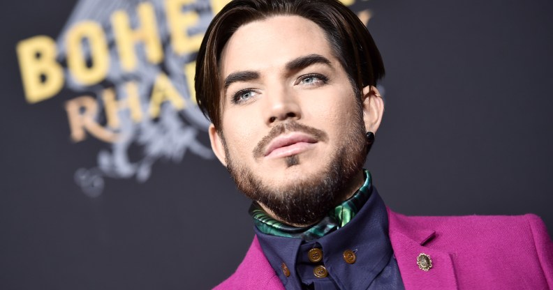 Adam Lambert attends Bohemian Rhapsody New York Premiere at The Paris Theatre on October 30, 2018 in New York City.