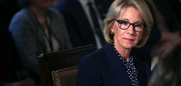 U.S. Secretary of Education Betsy DeVos