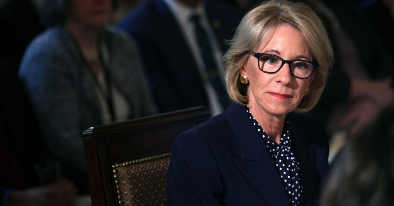 U.S. Secretary of Education Betsy DeVos