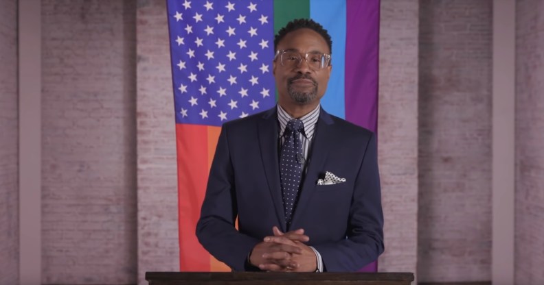 Pose star Billy Porter gives an LGBT+ State of the Union address