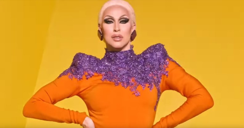 Brooke Lyn Hytes appears on RuPaul's Drag Race season 11