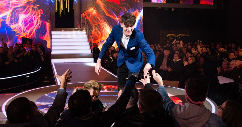 Cameron Cole wins the Big Brother Final 2018 at Elstree Studios on November 05, 2018 in Borehamwood, England.