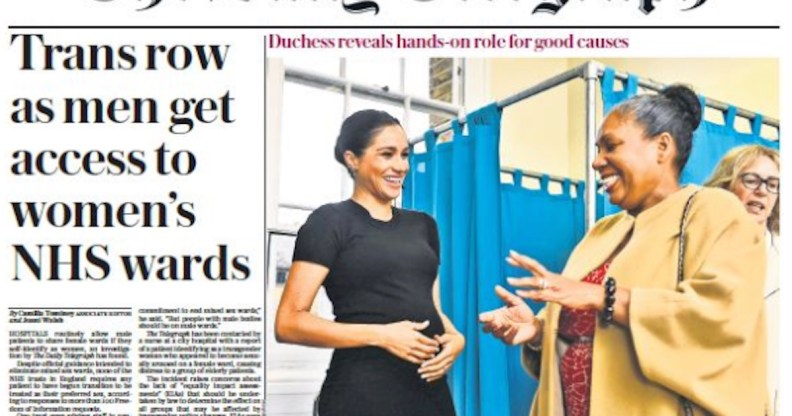 The Daily Telegraph's anti-trans headline