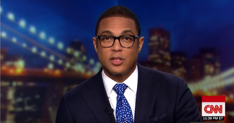 CNN anchor Don Lemon