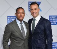 US journalist Don Lemon and his partner Tim Malone attends the 2018 Robert F. Kennedy Human Rights' Ripple Of Hope Awards at New York Hilton Midtown on December 12, 2018 in New York City.