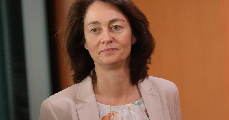 German Justice Minister Katarina Barley arrives for the weekly government cabinet meeting on March 13, 2019 in Berlin, Germany.