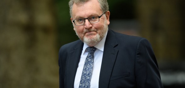 Scottish Secretary David Mundell arrives in Downing Street.