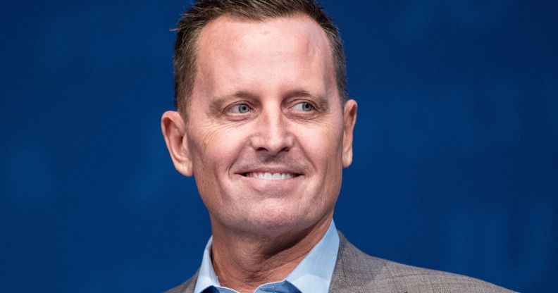 Richard Grenell, US ambassador to Germany, gives a speech as he attends a congress of the Junge Union (JU), the youth wing of Germany's conservative CDU/CSU union, on October 5, 2018 in Kiel, northern Germany.