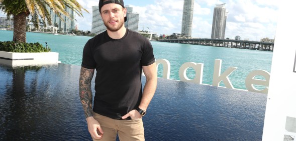 Gus Kenworthy, who will star in Ryan Murphy's American Horror Story season 9, attends the Samsung /make Creators Brunch During Miami Art Week on December 07, 2018 in Miami, Florida.