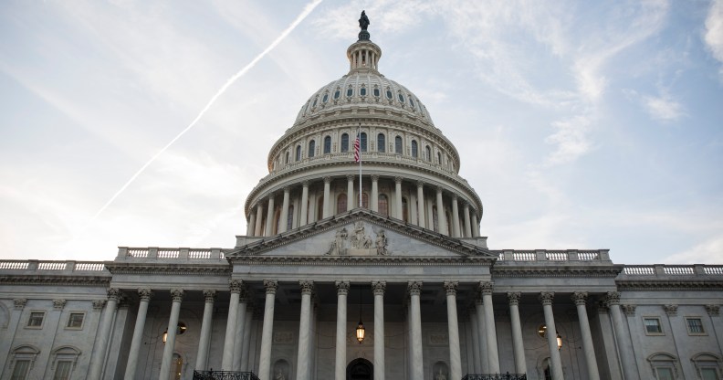 The US Capitol where a bill for the Equality Act has been re-introduced