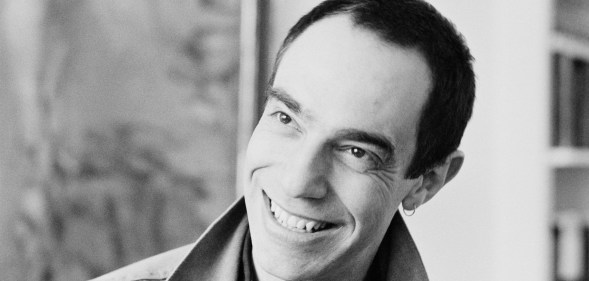 English director, stage designer, artist and author Derek Jarman pictured in May 1980, was honoured with a blue plaque.