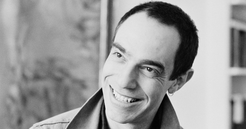 English director, stage designer, artist and author Derek Jarman pictured in May 1980, was honoured with a blue plaque.