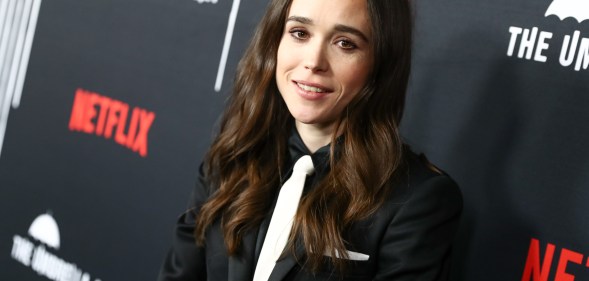 Ellen Page attends the premiere of Netflix's "The Umbrella Academy."