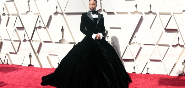 Billy Porter in tux dress 91st Annual Academy Awards.