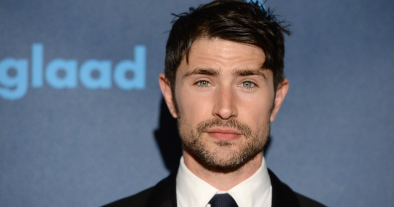 Actor Matt Dallas arrives at the 24th Annual GLAAD Media Awards at JW Marriott Los Angeles at L.A.