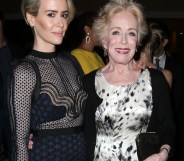 Actresses Sarah Paulson (L) and Holland Taylor attend the 32nd annual Television Critics Association Awards during the 2016 Television Critics Association Summer Tour at The Beverly Hilton Hotel on August 6, 2016 in Beverly Hills, California.