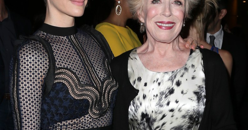 Actresses Sarah Paulson (L) and Holland Taylor attend the 32nd annual Television Critics Association Awards during the 2016 Television Critics Association Summer Tour at The Beverly Hilton Hotel on August 6, 2016 in Beverly Hills, California.