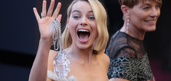 Margot Robbie arrives for the 90th Annual Academy Awards on March 4, 2018