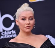 Singer/songwriter Christina Aguilera attends the 2018 Billboard Music Awards 2018