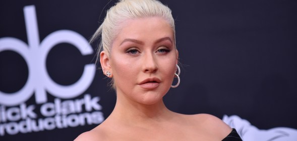 Singer/songwriter Christina Aguilera attends the 2018 Billboard Music Awards 2018