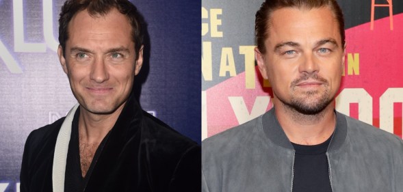 Jude Law and Leonardo DiCaprio, who are featured on a list of the smallest penises in Hollywood