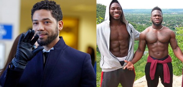 Jussie Smollett, Olabinjo Osundairo and Abimbola Osundairo