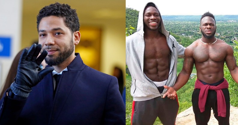 Jussie Smollett, Olabinjo Osundairo and Abimbola Osundairo