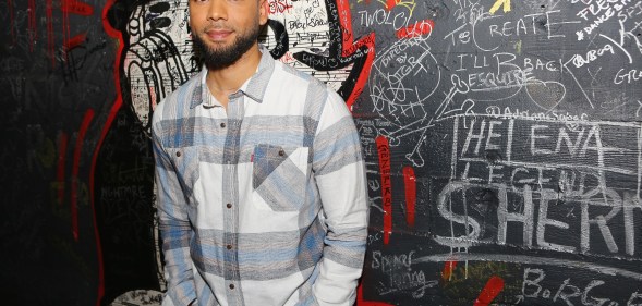 Jussie Smollett attends Espolòn Celebrates Day of the Dead at Academy Nightclub on November 1, 2018 in Hollywood, California.