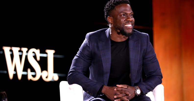 Comedian Kevin Hart attends the WSJ Tech D.Live at Montage Laguna Beach on November 13, 2018 in Laguna Beach, California.