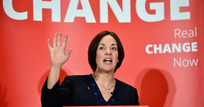 Former Scottish Labour Party leader Kezia Dugdale