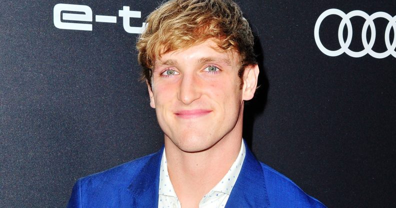 Logan Paul arrives at Audi Celebrates The 70th Emmys. (Jerod Harris/Getty Images)