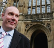 Britain's Liberal Democrat Home Affairs spokesman Mark Oaten arrives at the Houses of Parliament on January 9, 2006 in London, England.