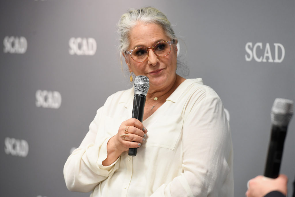 Writer and producer Marta Kauffman speaks during a panel on Day 1 of the SCAD aTVfest 2018 on February 1, 2018 in Atlanta, Georgia.