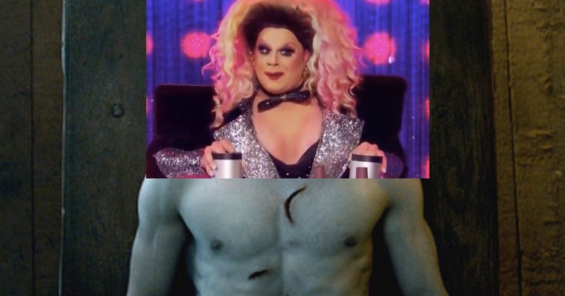 Nina West and Jon Snow fuse.