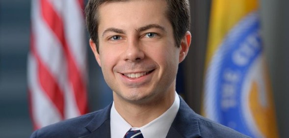 South Bend, Indiana Mayor Pete Buttigieg, who is exploring a Presidential candidacy speaks at the University of Chicago on February 13, 2019 in Chicago, Illinois.