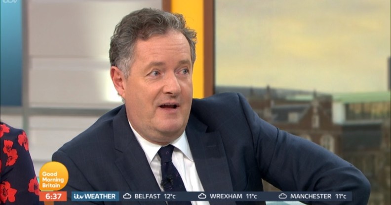 Good Morning Britain host Piers Morgan