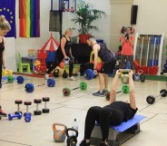 Projekt 42 is offering free gym classes for trans and non-binary people in the UK