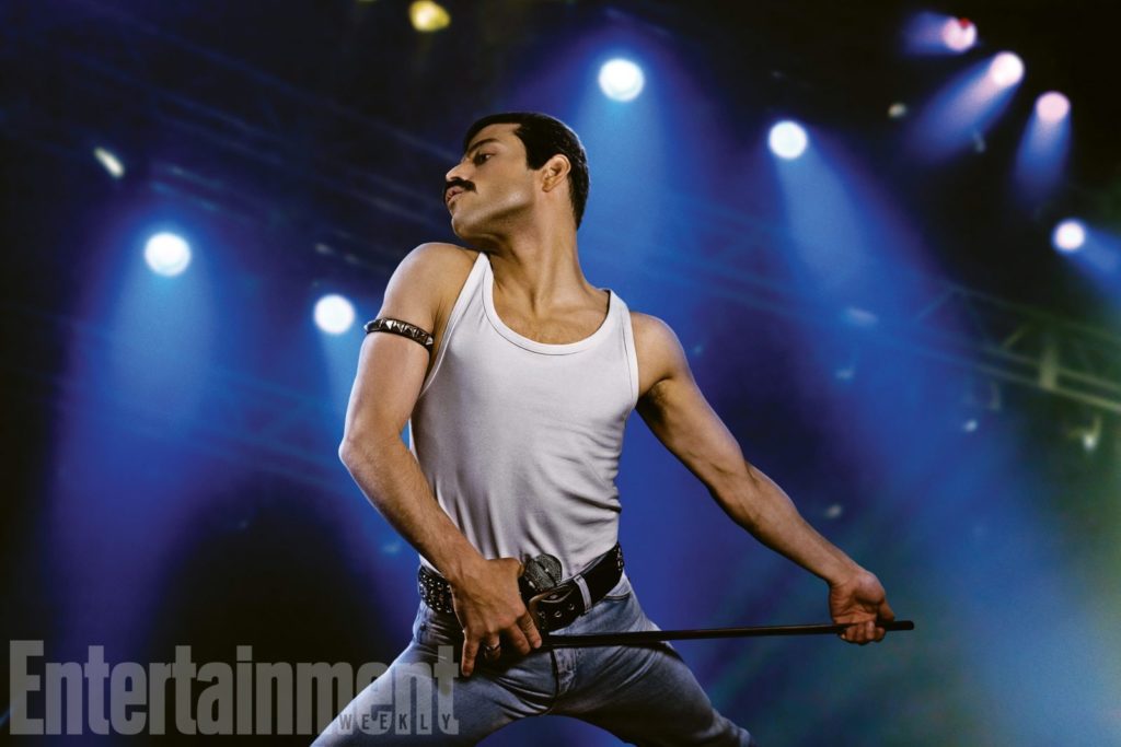 A scene from Bohemian Rhapsody. Director Bryan Singer has been suspended from a BAFTA nomination amid sexual abuse claims