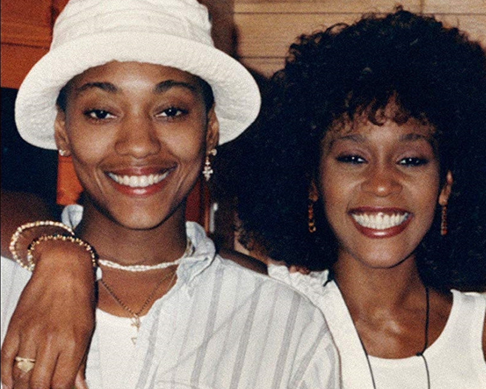 Robyn Crawford and Whitney Houston