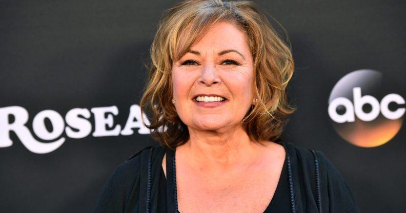 Roseanne Barr talks about being queer in a Youtube video.