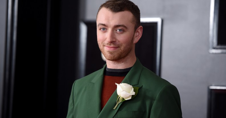 Recording artist Sam Smith attends the 60th Annual GRAMMY Awards at Madison Square Garden on January 28, 2018 in New York City.