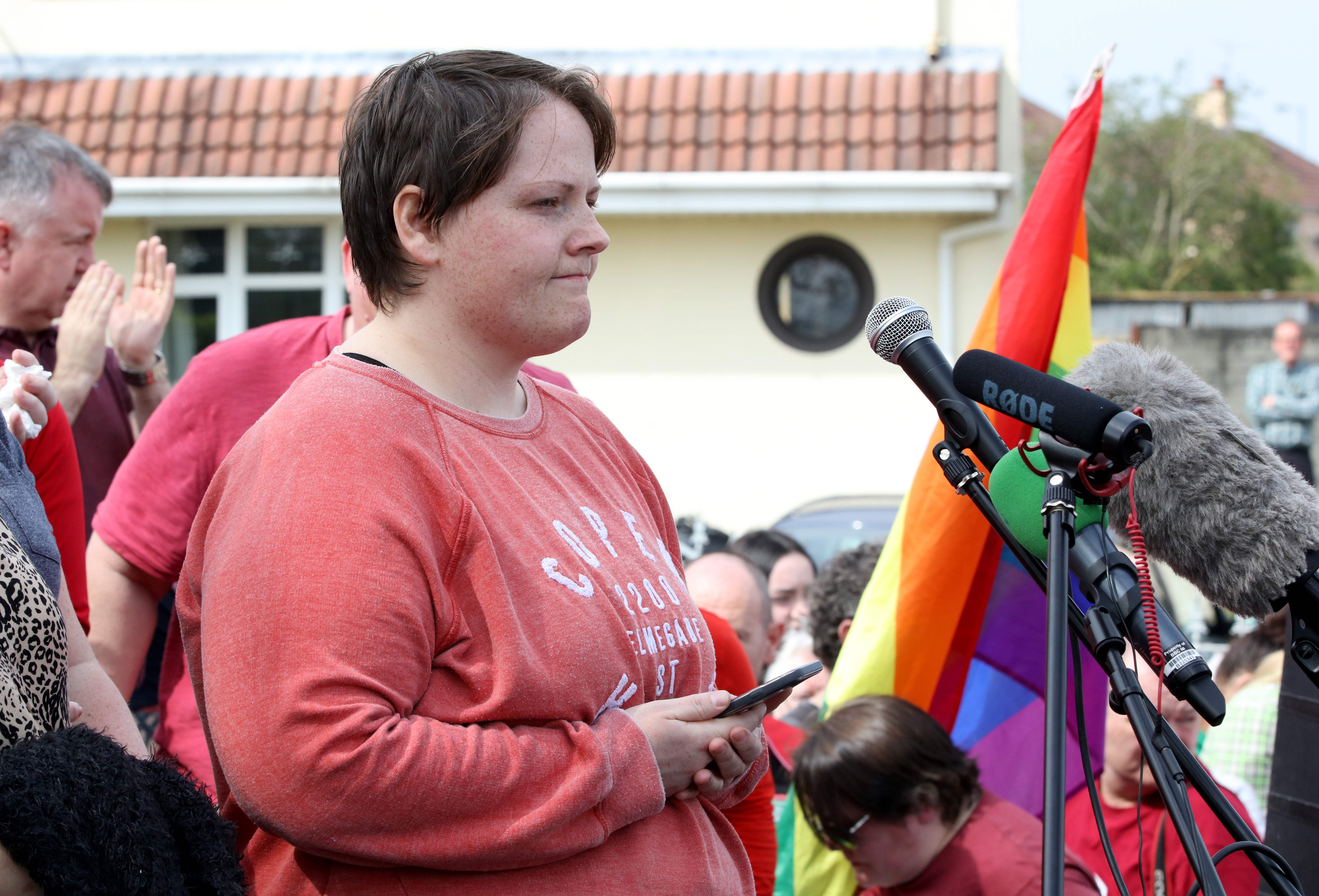 Sara Canning, partner of killed journalist Lyra McKee