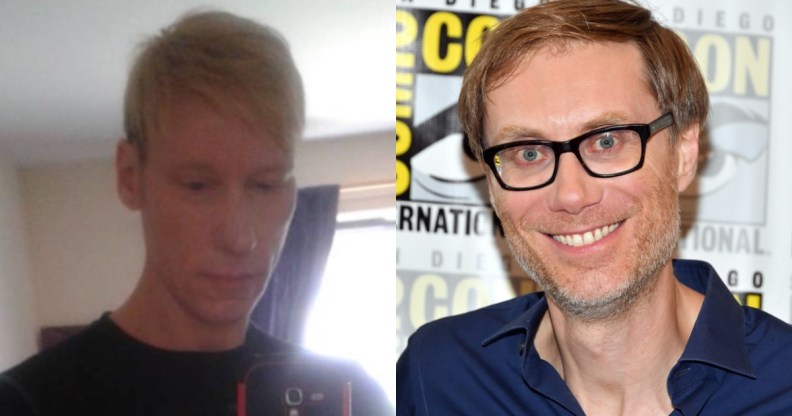 Stephen Merchant (right), who is set to play Stephen Port (left) in a BBC drama on the "Grindr killer"