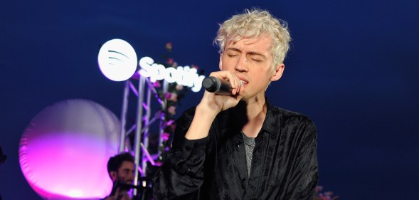 Troye Sivan performing live