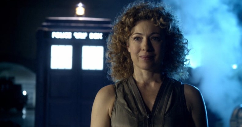 Alex Kingston as River Song in Doctor Who