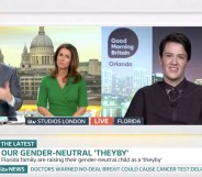 Non-binary parent Ari Dennis called Piers Morgan a childist while discussing their gender-open approach to parenting.